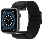 Spigen Fit Lite nutikella rihm Apple Watch 2/3/4/5/6/SE (42/44 mm) jaoks | nailonist | must