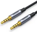 UGREEN AV183 minipistikukaabel 3,5 mm, AUX, 3 m (must)