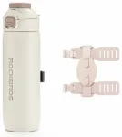 Termospudel Rockbros S550H-1 700 ml magnetilise hoidiku ja kinnitusrihmaga - beež