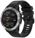 Beline Watch 1 nutikella rihm Garmin Enduro 3/Enduro 2/D2 Mach 1 Pro/Fenix 8/Fenix 7X Pro jaoks | silikoonist | must