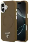 Guess Triangle Logo telefonikott Apple iPhone 17 pruun
