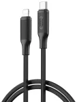 XO NB-Q265A andmeedastus- ja laadimiskaabel | USB-C kuni Lightning | PD | 27W | 1m | must