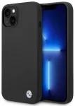 BMW BMHCP14MSILBK iPhone 14 Plus 6,7" must silikoonist metallist logo &uuml;mbris
