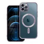 Electro Mag telefoni &uuml;mbris MagSafe toega iPhone 12 Pro lilla