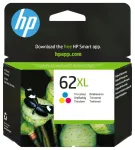 Tindikassett HP 62XL C2P07AE kolmev&auml;rviline
