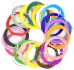 Fusion 3D printing pen PLA filament with 20 colors 1.75 mm | 5m