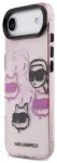 Karl Lagerfeld IML Multi K&CH Heads telefoni &uuml;mbris iPhone 17 Air roosa