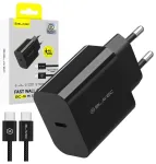 Blavec BC-9 reisilaadija | 20W | PD | USB-C | USB-C kuni USB-C kaabliga komplektis | must