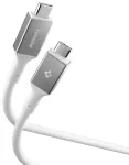 Spigen EB24012CC data transfer and charging cable | USB-C to USB-C | 240W | 1.2m | white