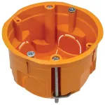 Paigalduskarb 1-kohaline 650C D68/45mm kipsplaadile oranž