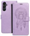 MEZZO dreamcatcher raamatut&uuml;&uuml;pi telefoni &uuml;mbris Samsung Galaxy A05s (A057) lilla