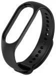 Beline nutikella rihm Xiaomi Mi Band 5/6/7 jaoks | silikoonist | must