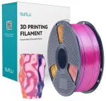 Sunlu PLA+ Silk Tri-Color filament (punane, kollane ja sinine)