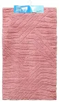 Vannitoa vaip 70x120cm Square, roosa