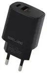 Charger wall v&otilde;rgulaadija | 20W | USB-C, USB-A | must