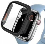 Tech-Protect Defense360 nutikella &uuml;mbris Apple Watch 4/5/6/SE (44 mm) jaoks | sisseehitatud klaasiga | must/oranž