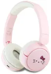 Hello Kitty Face Logo Bluetooth over-ear headphones, pink