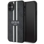 Guess GUHMN61P4RPSK 4G Printed Stripes telefoni &uuml;mbris MagSafe toega iPhone 11 | iPhone XR must