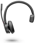Poly Voyager 4310 76U48AA Bluetooth mono peakomplekt BT700 USB-A adapteriga must