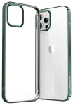 Joyroom New Beautiful Series ultrat&uuml;he korpus galvaniseeritud raamiga iPhone 12 Pro Max roheline (JR-BP796)