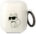 Karl Lagerfeld KLA2HNCHTCT Airpods 1|2 cover transparent Ikonik Choupette