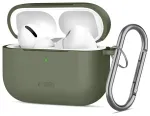 TECH-PROTECT SILICONE HOOK APPLE AIRPODS PRO 3 OLIVE GREEN