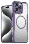 Leading Series telefoni &uuml;mbris MagSafe toega iPhone 16 Pro lilla