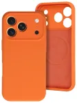 MagColor Pure telefoni &uuml;mbris MagSafe toega iPhone 17 Pro oranž