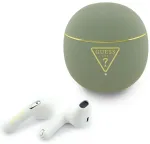TWS Earphones Guess Gold Line Triangle khaki