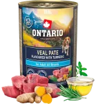Konservid koertele - Ontario Adult Veal Pate with Turmeric Flavor 400g