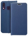 LUNA Book Carbon raamatut&uuml;&uuml;pi telefoni &uuml;mbris Samsung Galaxy A40 (A405) sinine