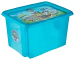 Kaanega karp 30L Karolina "Paw Patrol" 45x35x27cm helesinine
