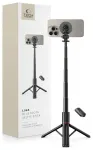Selfie stick Tech-Protect L06S Bluetooth magnetic with MagSafe, remote control, tripod up to 82cm and 360 head - black