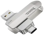 M&auml;lupulk 64GB USB 3.0 (USB A + USB C) Hoco UD10 h&otilde;bedane