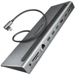 Axagon HMC-4KX3 USB-jaotur | USB-C
