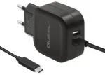 Qoltec Charger reisilaadija | 17W | USB-A, USB-C