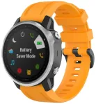 Beline Watch 2 nutikella rihm Garmin Fenix 8/7S/6S/5S/mk3/mk3i/Instinct 2S jaoks | silikoonist | oranž