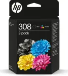 Tindikassett HP No.308 (7FP21UE) BK + CMY 160+120 lk OEM