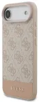Guess PU 4G Stripe telefoni &uuml;mbris iPhone 17 Air roosa