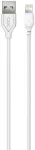 XO NB103 data transfer and charging cable | USB-A to Lightning | 10.5W | 1m | white