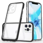 Hybrid Armor Clear 3-in-1 telefoni &uuml;mbris iPhone 12 Pro Max l&auml;bipaistev must