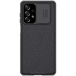 Nillkin CamShield Pro telefoni &uuml;mbris Samsung Galaxy A73 5G (A736) must (kaamera kaitsega)