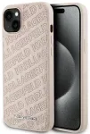Karl Lagerfeld KLHCP15MPQKPMP iPhone 15 Plus | 14 Plus 6.7" r&oacute;żowy|pink hardcase Quilted K Pattern