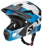 Rockbros TS-61 10110061002 Children's Bike Helmet with Detachable Chin Size M (54-57) - Blue