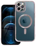 Electro Mag telefoni &uuml;mbris MagSafe toega iPhone 12 Pro Max roosa