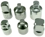 Adapterite komplekt 1/4"-3/8"-1/2" M/F 6tk