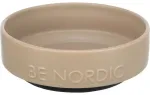 Loomade kauss, keraamiline - Trixie BE NORDIC bowl, ceramic|rubber, 1.2 l|&oslash; 18 cm