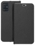 LUNA Book Carbon raamatut&uuml;&uuml;pi telefoni &uuml;mbris Samsung Galaxy A51 (A515) must