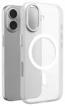 Puro Lightfeel telefoni &uuml;mbris MagSafe toega iPhone 17 l&auml;bipaistev valge