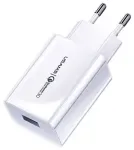USAMS CC83TC01 travel charger | 18W | QC3.0 | USB-A | white